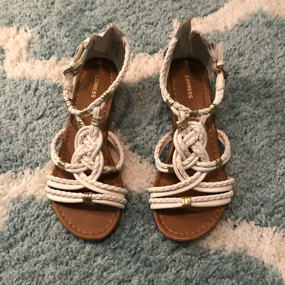 Express sandals, size 6